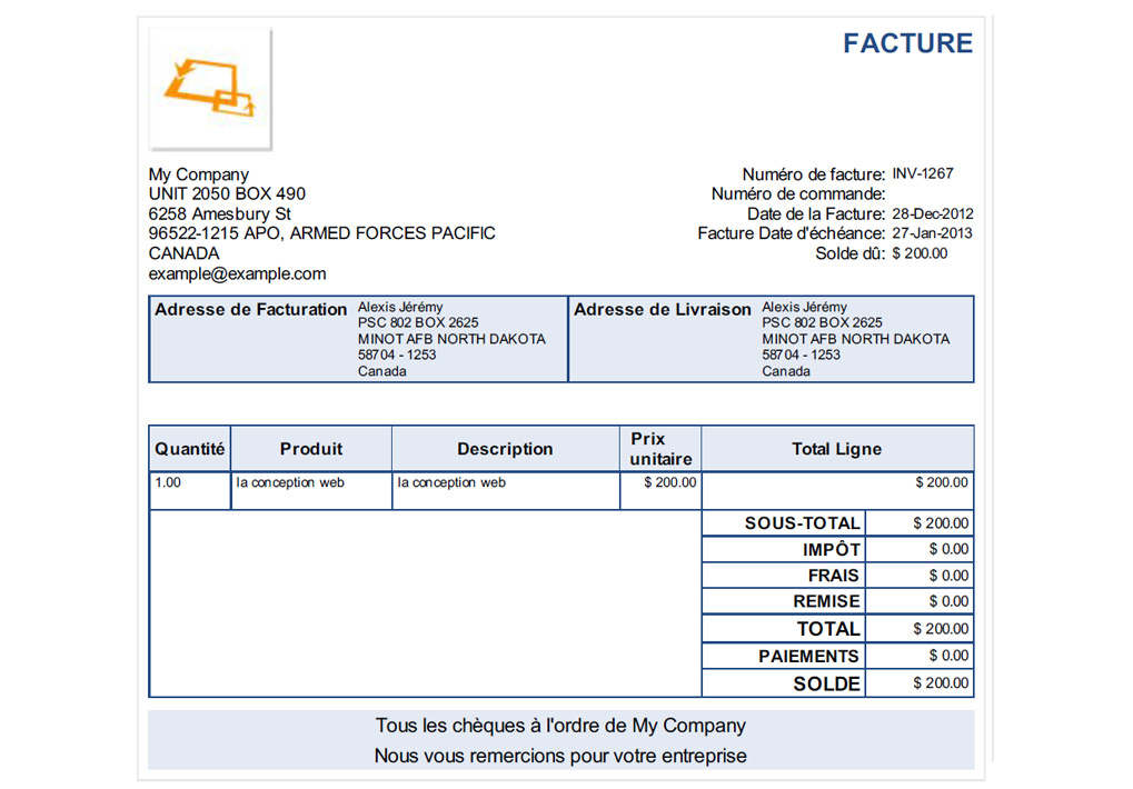 SutiInvoice Sample Invoices